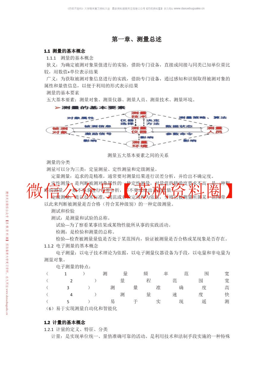 电子测量原理
